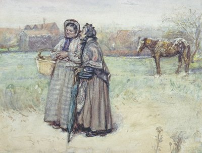 The Gossips by George John Pinwell